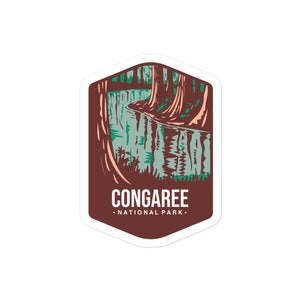 Congaree National Park - Bubble-Free Stickers