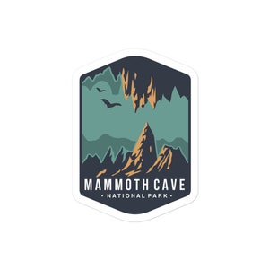 Mammoth Cave National Park - Bubble-Free Stickers