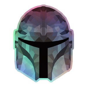 Mandalorian - Holographic Stickers