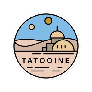 Tatooine - Bubble-Free Stickers