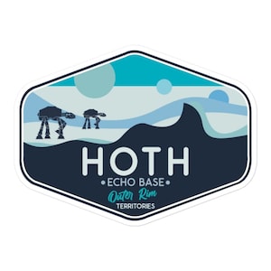 Hoth - Aufkleber blasenfrei