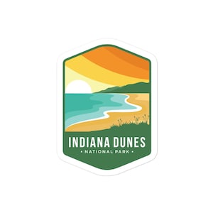 Indiana Dunes National Park - Bubble-Free Stickers