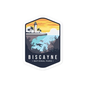 Parc national de Biscayne - Stickers sans bulles