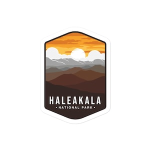 Haleakala National Park - Bubble-Free Stickers