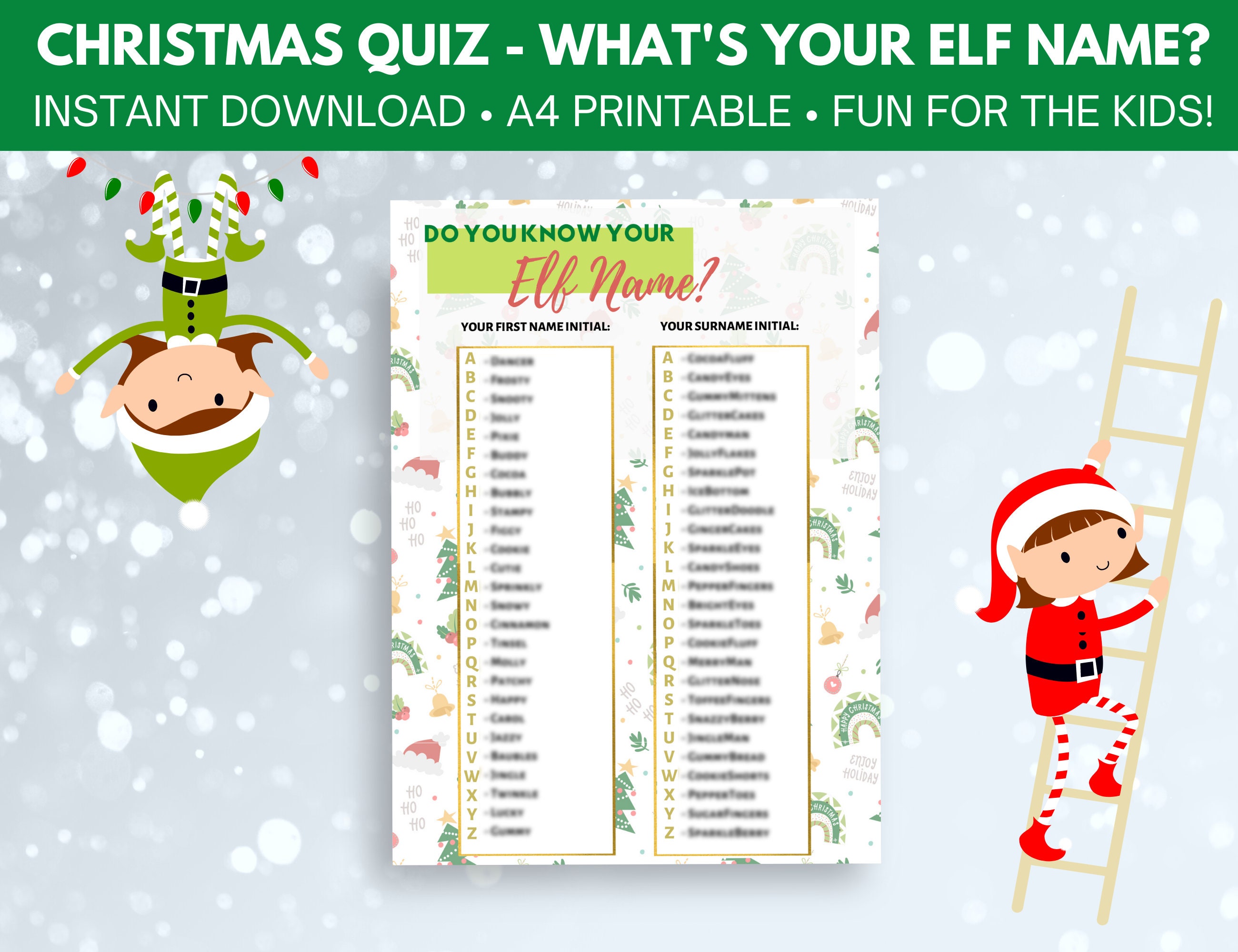 Elf Trivia Quiz Game - Entertainment Earth