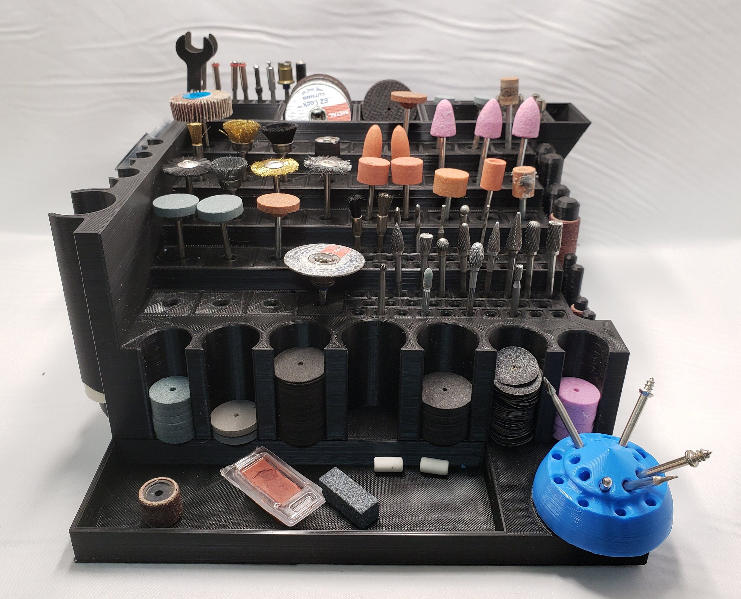 HUGE Dremel Bit Organizer / Rotary Bit Holder / Dremel Bit Etsy