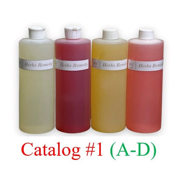 Catalog #1 (A To D). Impression Oil of Designer Scented Fragrance Oil for Body, Candles, Soaps, Incense, Perfume or Burning Oil.
