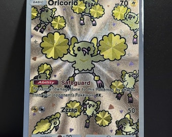 Oricorio Holographic Pokmon TCG Pocket Self Made Card - Sharp Details! - Etsy Oricorio Holographic Pokmon TCG Pocket Self Made Card - Sharp Details! - Etsy