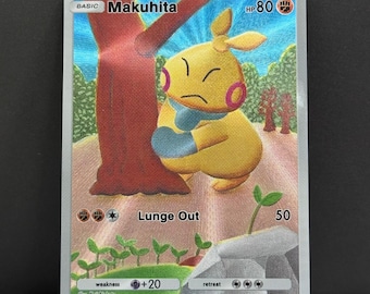 Makuhita B1 / Mega Rising / Pokemon Tcg Quality Custom Card - Etsy Australia