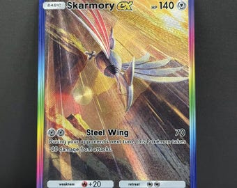 skarmory ex pokemon card value | Pokémon Pocket Custom Colorless Joust (30) Before doing damage Skarmory 2005 EX: Deoxys #026/107