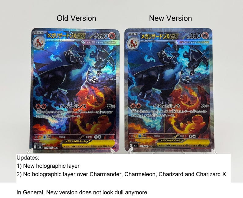 Proxy TCG [JPN] Mega Charizard X ex M2 - Textured Holographic image 4