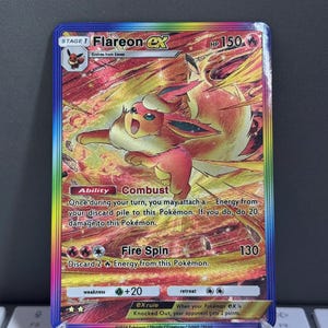 Custom TCG Pocket #19 [ENG] Flareon ex - Textured Shinning