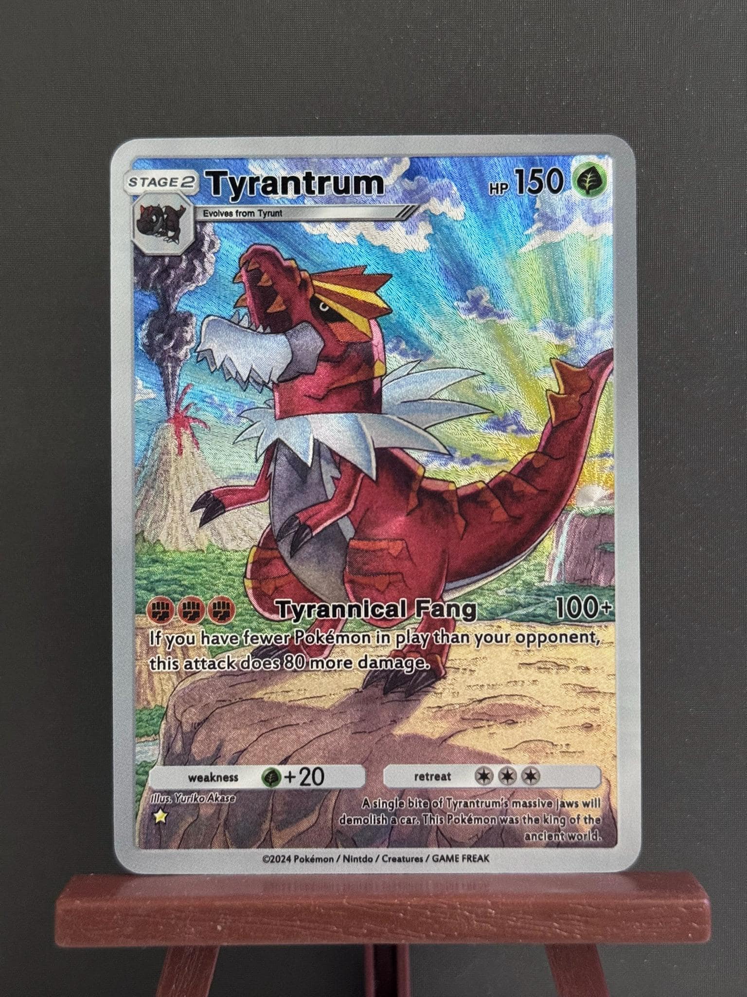 Tyrantrum Card - Etsy Tyrantrum Card - Etsy