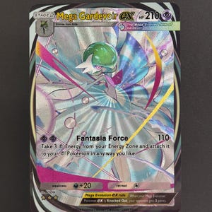 Custom TCG Pocket #32 [ENG] Mega Gardevoir ex - Teksturowany połysk