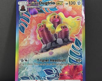 alolan dugtrio pokemon card Alolan Dugtrio #208 Prices | Pokemon Surging Sparks
