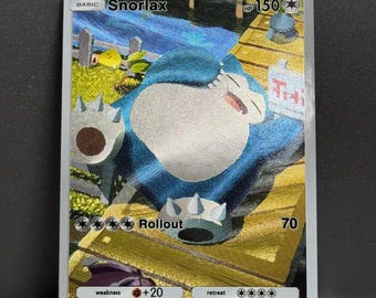ポケモン TCG ポケット カビゴン ホログラフィックイラスト レア 自作