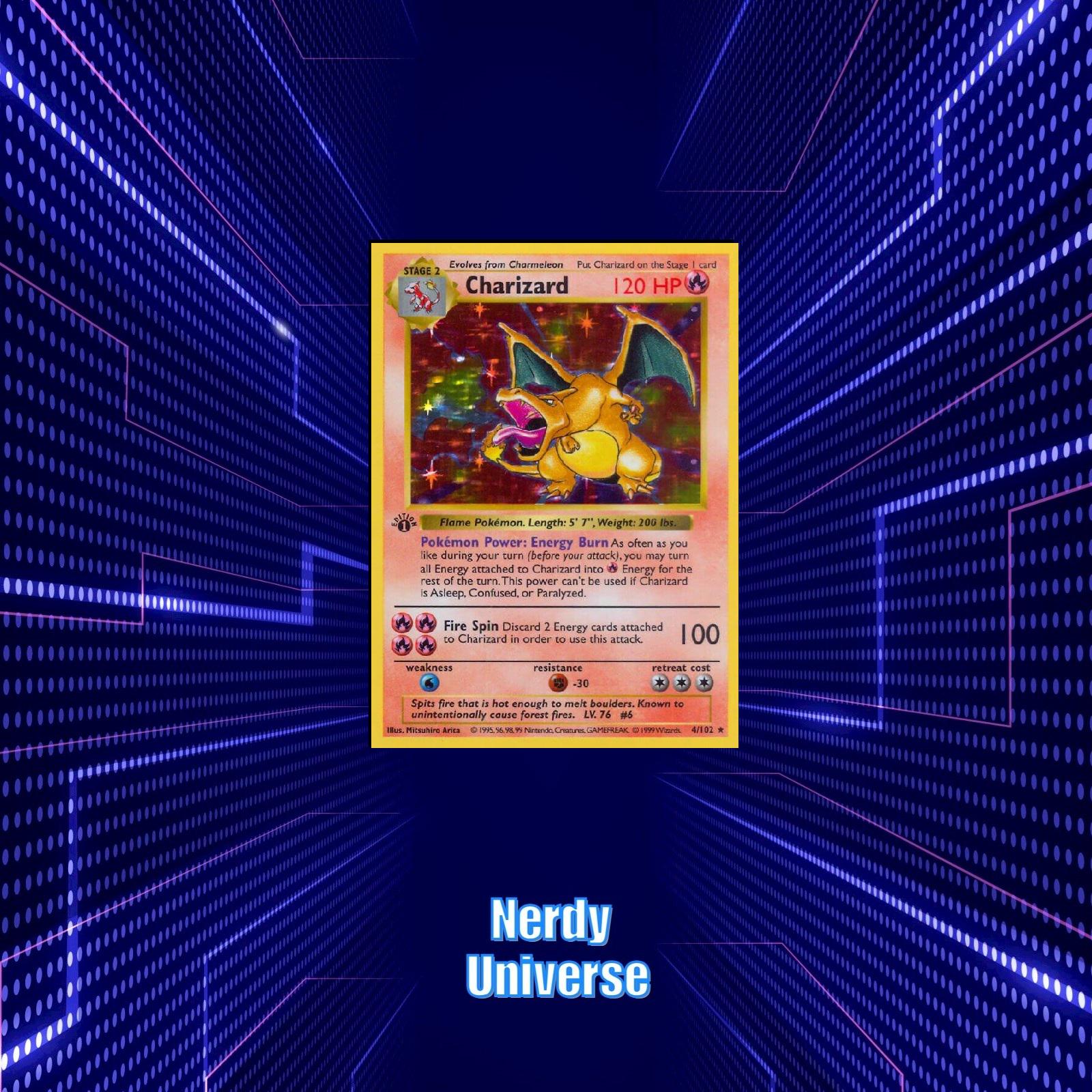 1st edition shadowless charizard - Etsy 日本