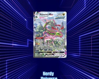 Proxy TCG [ENG] Rayquaza VMAX 218/203- Textured Holographic