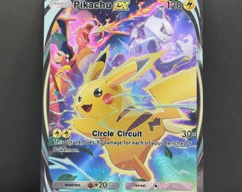 Custom TCG Pocket #24 [ENG] Pikachu ex - Textured Shinning