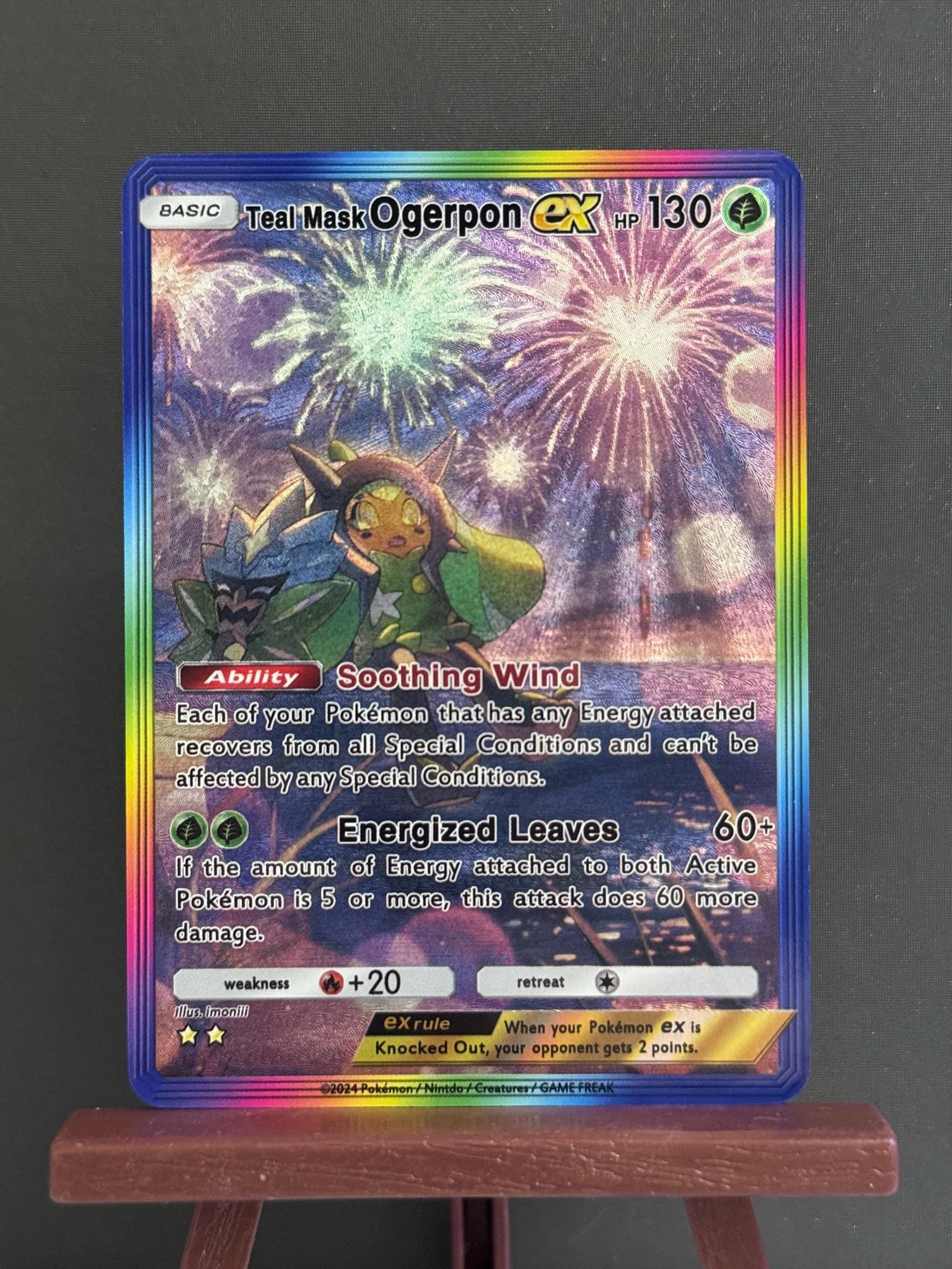 Ogerpon Card - Etsy