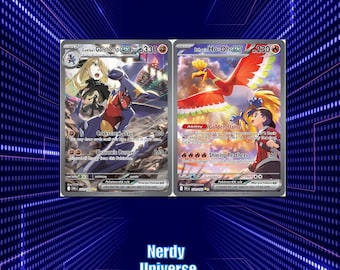 Proxy TCG [ENG] Garchomp di Cynthia ex Ho-Oh di Ethan ex - Olografico strutturato