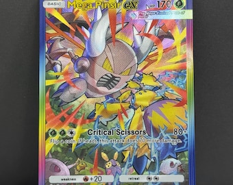 Custom TCG Pocket #29 [ENG] Mega Pinsir ex - Textured Shinning