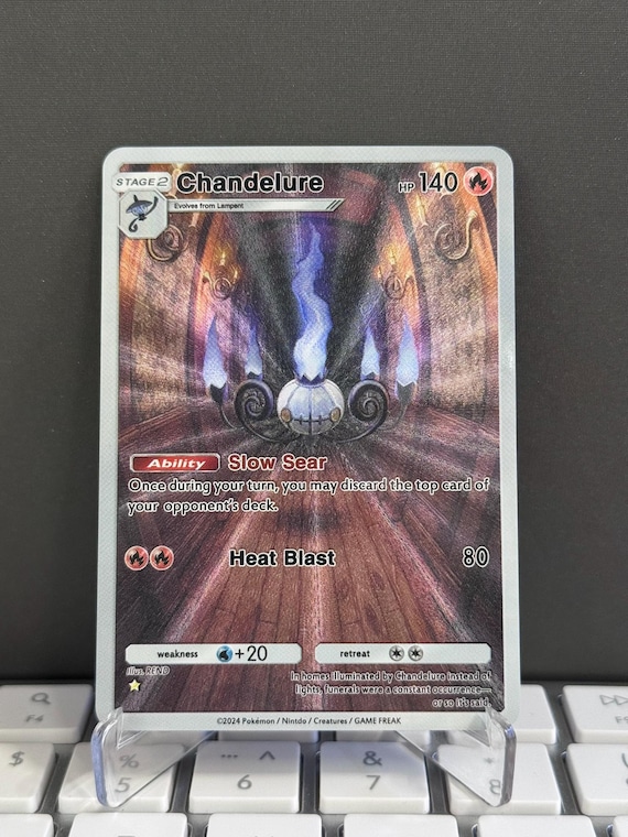 chandelure pokemon card value stage 2 Stage 2 Chandelure HP 150 Mountain Roasting Ability Colorful Pokmon