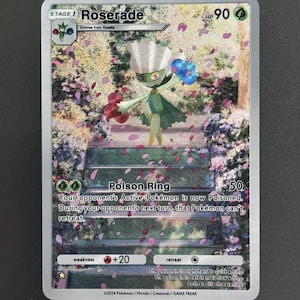 Custom TCG Pocket #33 [ENG] Roserade - Textured Shinning