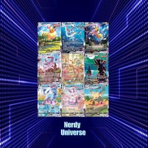 Proxy TCG [ENG] - Eeveelution Vmax Set - Strukturiertes Holografisches