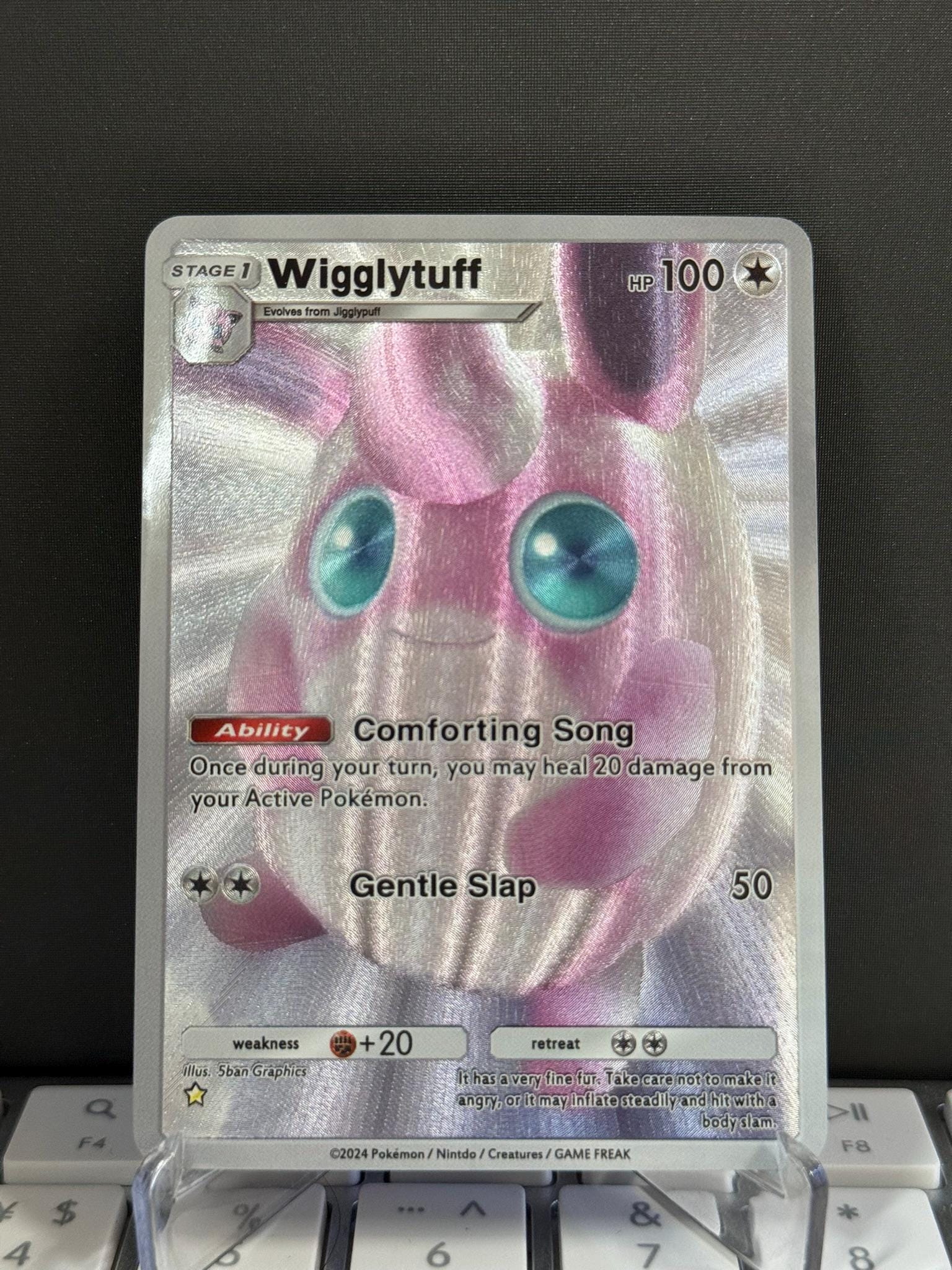 shiny wigglytuff pokemon card Pokémon TCG: Wigglytuff ex SSR 336/190 Shiny Treasures ex main image 1