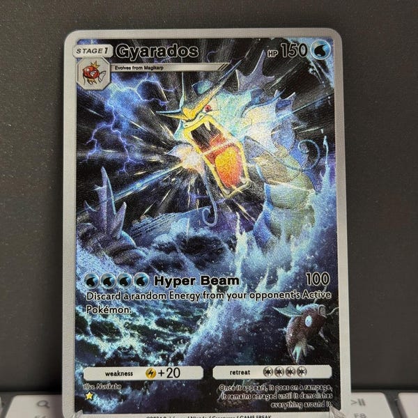 Custom TCG Pocket #3 [ENG] Gyarados - Textured Shinning