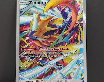 ゼラオラ ホログラフィック ポケモン TCG ポケット 自作カード - 鮮明