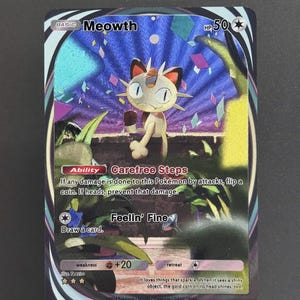 Meowth Card - Etsy Finland