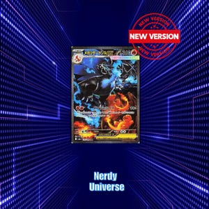 Proxy TKG [JPN] Mega Glurak X ex M2 - Texturierte Holografisch