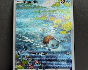 how much does it cost to have trading cards graded Peeking Squirtle (Holographic) main image 0