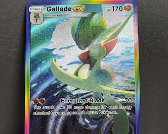 Shiny Gallade Card Fan Art - Etsy Shiny Gallade Card Fan Art - Etsy