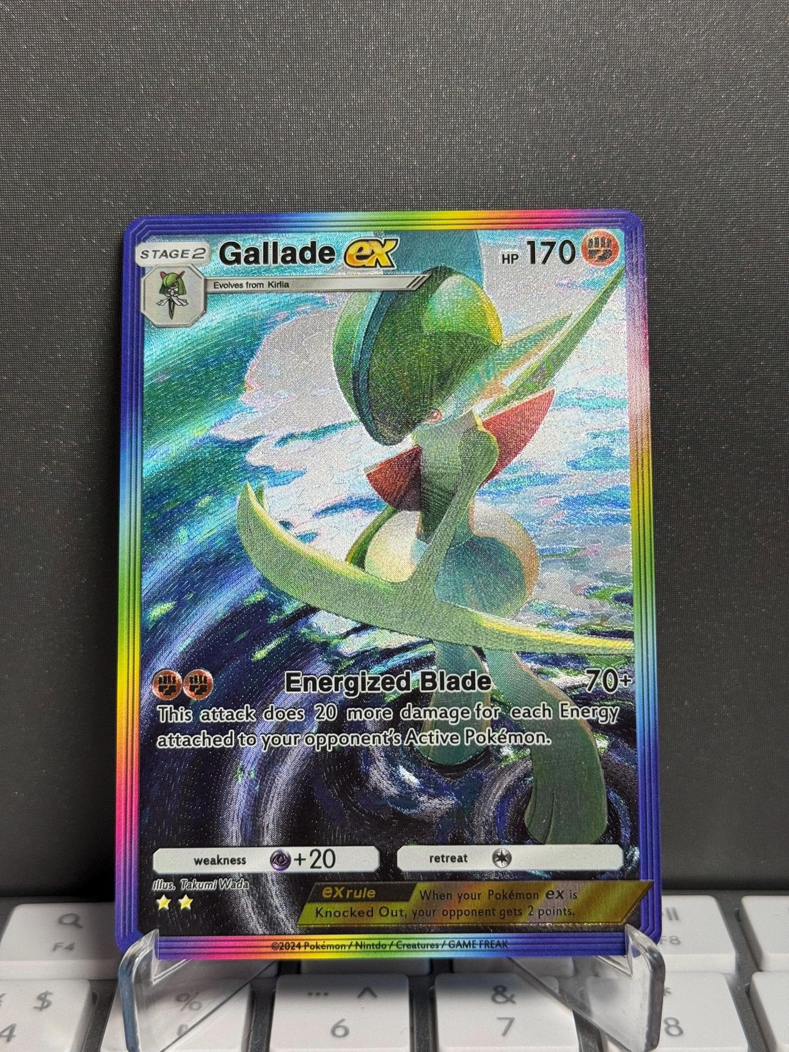 Tcg Custom Card Gallade - Etsy