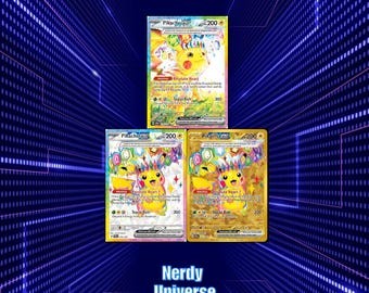 Proxy TCG [ENG] Pikachu Surging Sparks - Holographique texturé