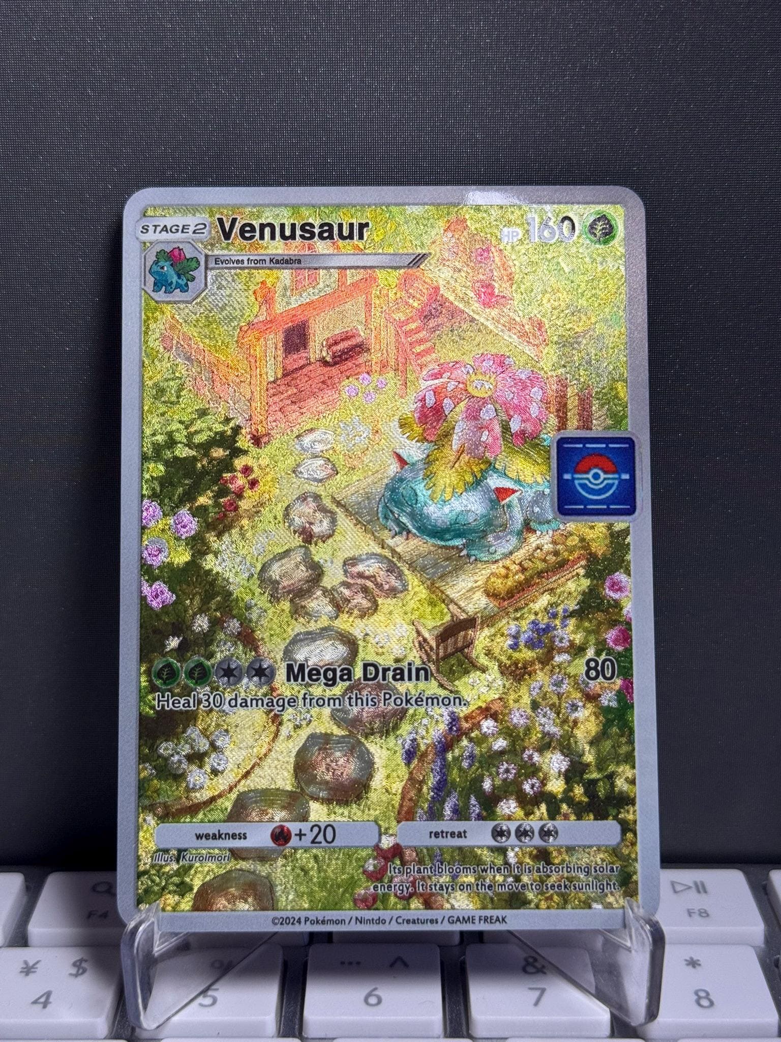 Venusaur Card Binder - Etsy