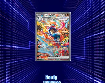 Proxy TCG [ENG] Greninja ex 214/167 - Teksturowany Holograficzny