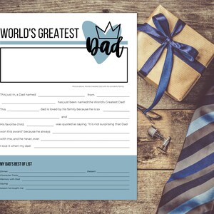 Personalized Father&#39;s Day Questionnaire, All About Dad Printable, Father&#39;s Day Gift From Kids, Father&#39;s Day Printable, Father&#39;s Day Keepsake