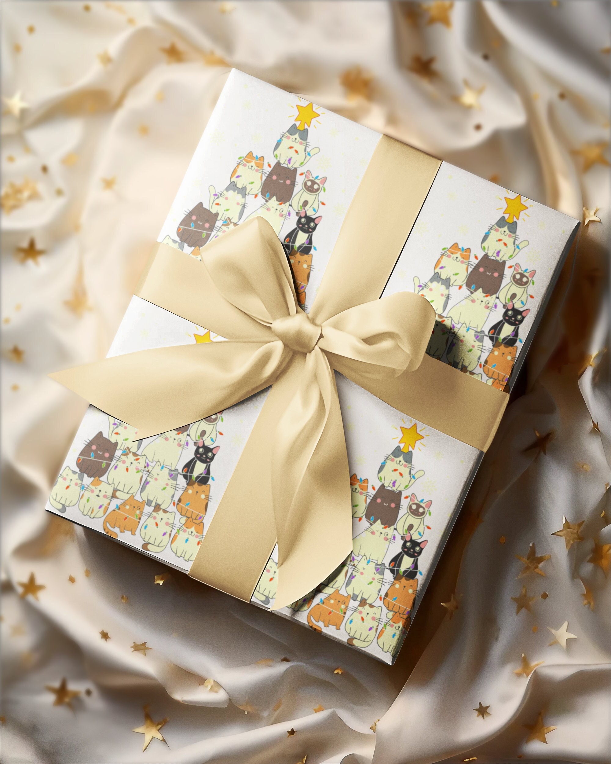 Personalized North Pole Christmas Wrapping Paper/santa's Gift Wrap