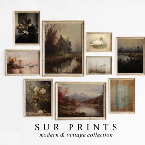 Fall Gallery Wall Set Printable, Autumn Gallery Wall Prints, Warm Tone ...