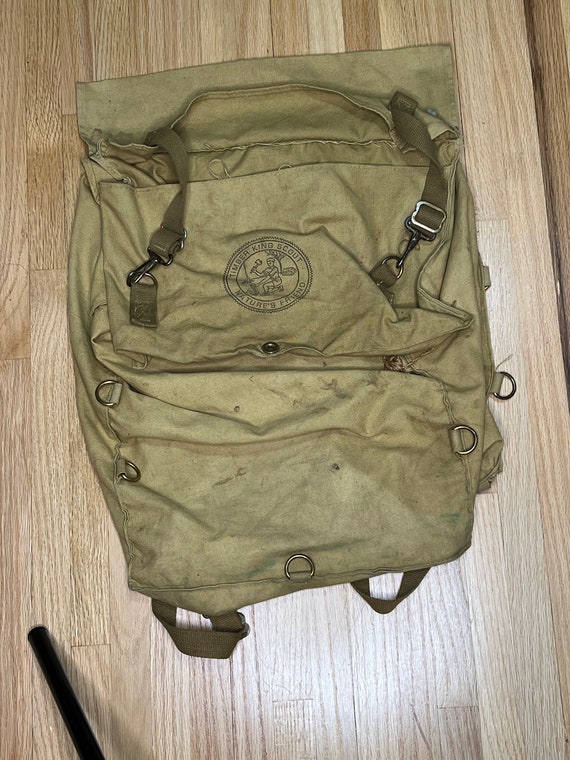 Vintage Timber King Scout Backpack
