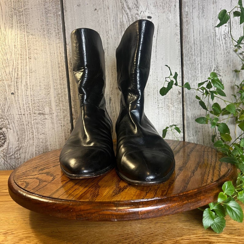 Vintage Bally Angora Black Boots main image 1