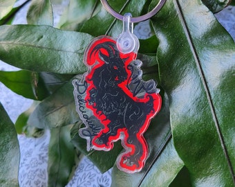 Live Deliciously Witch Key Chain