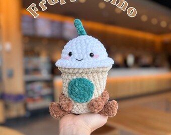 5 in 1 Crochet Coffee Shop Drinks Patterns Bundle - Jellycat