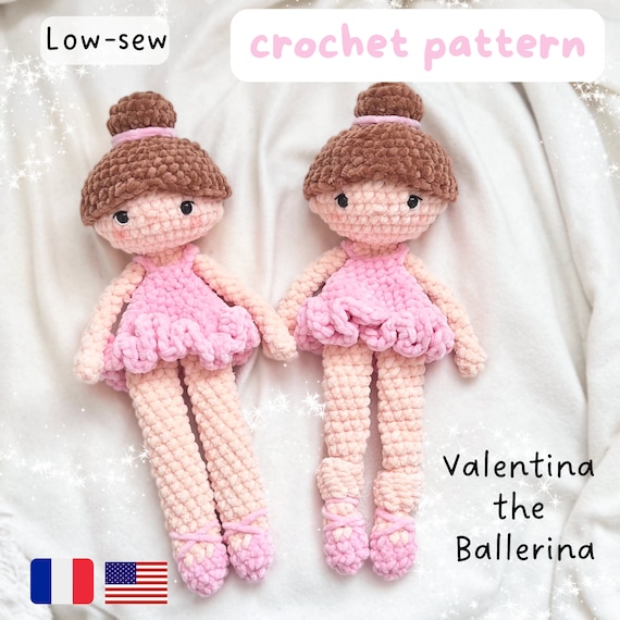 Bailarina MuÃ±eca Tejida Al Crochet Paso A Paso Valentina La