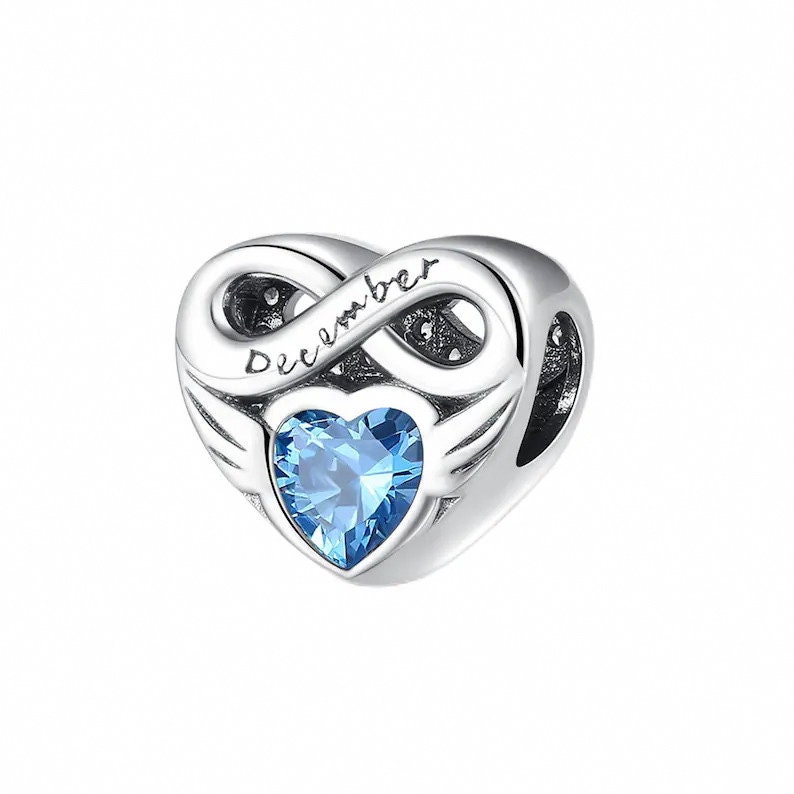 S925 Sterling Silver Pandora Birthstone Charms for Pandora Etsy
