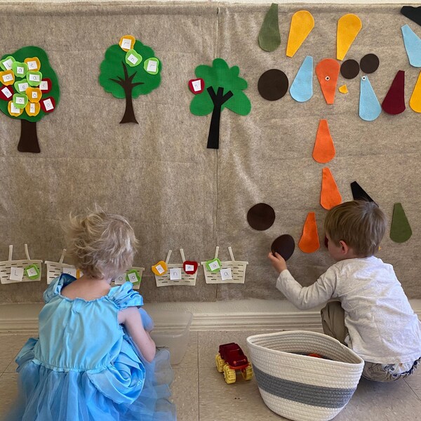 Kids Felt Board Etsy